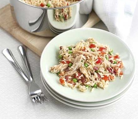 Whip-round-the-fridge rice recipe