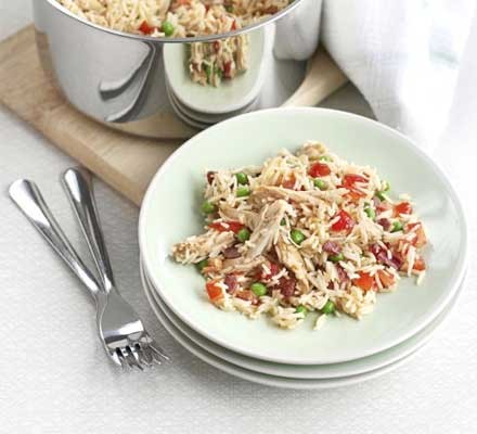 Whip-round-the-fridge rice recipe 