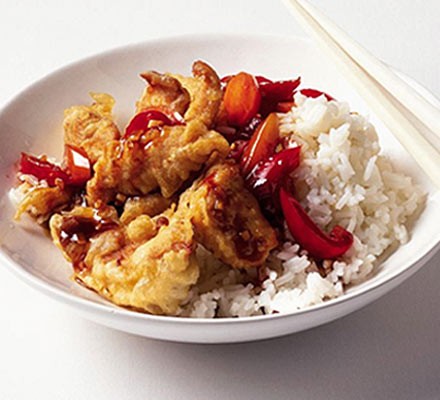 Battered sweet & sour chicken recipe 