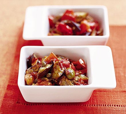 Sweet & sour aubergines recipe 