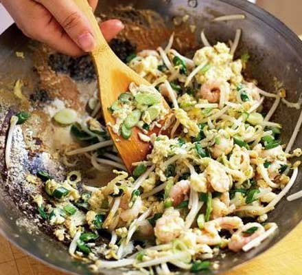 Scrambled egg stir-fry recipe 