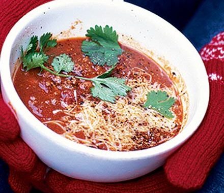 Chilli con carne soup recipe