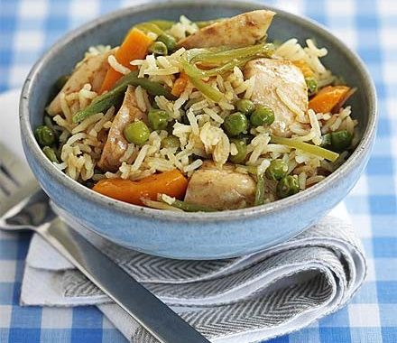 Soy steamed chicken with rice recipe