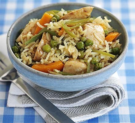 Soy steamed chicken with rice recipe 
