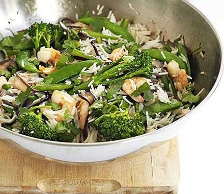 Speedy prawn fried rice  recipe