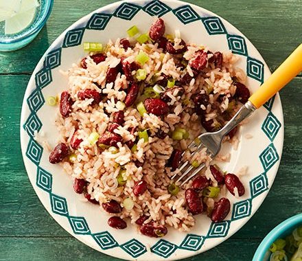 Rice & peas recipe