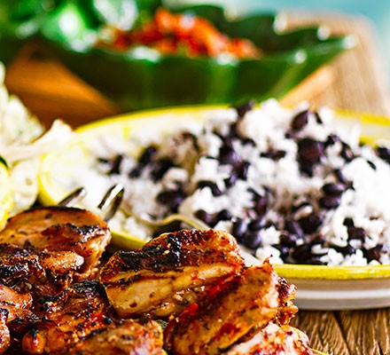 Black beans & rice recipe 