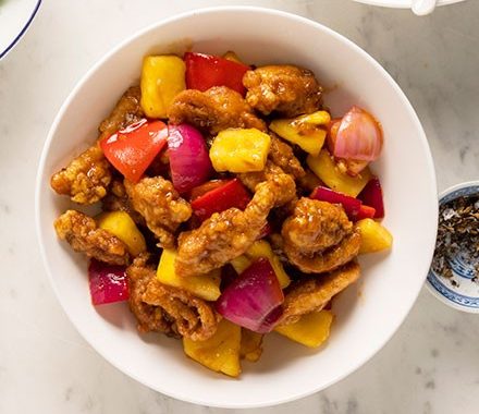 Next level sweet & sour chicken recipe