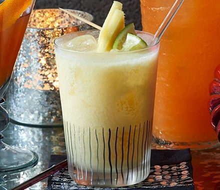 Tropical coconut rum punch recipe
