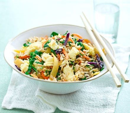 Vegetable fried rice recipe