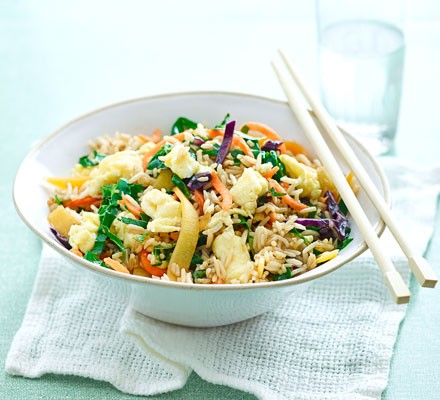 Vegetable fried rice recipe 