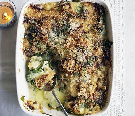 Baked Swiss chard recipe