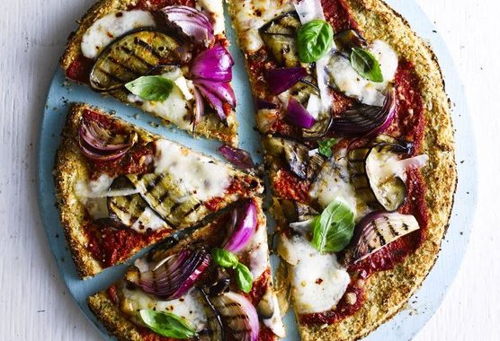 Cauliflower crust pizza recipe