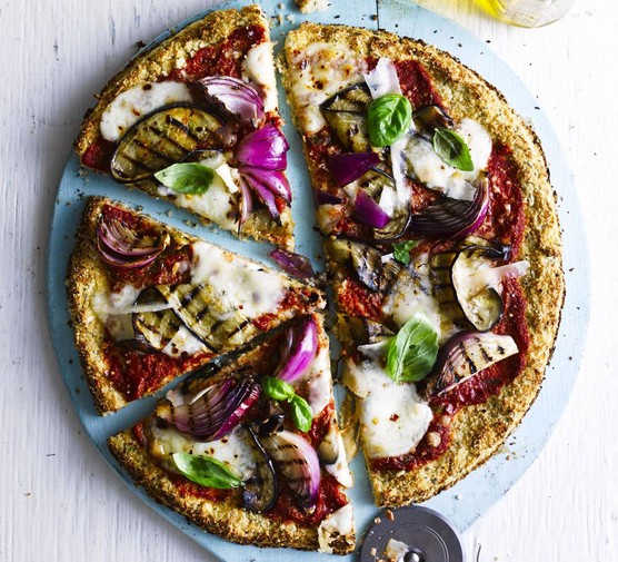 Cauliflower crust pizza recipe 