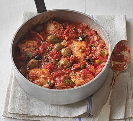 Chicken & olive casserole recipe 