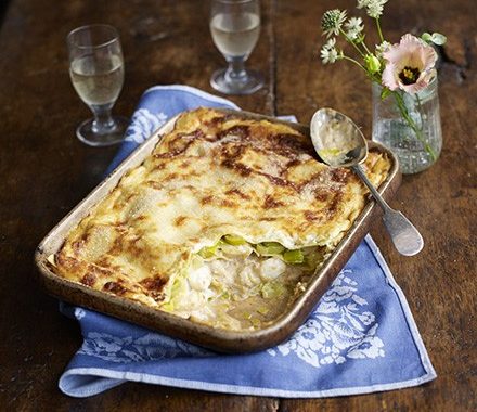 Crab lasagne recipe