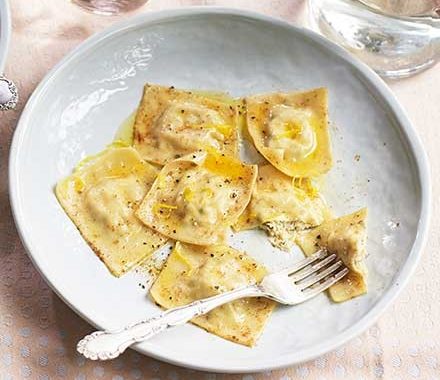 Crab ravioli recipe