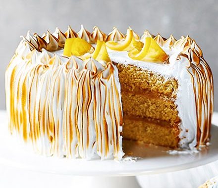 Lemon meringue cake recipe