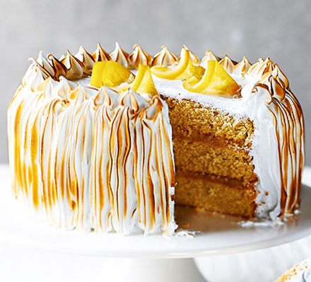 Lemon meringue cake recipe 