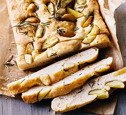 New potato & rosemary focaccia recipe 