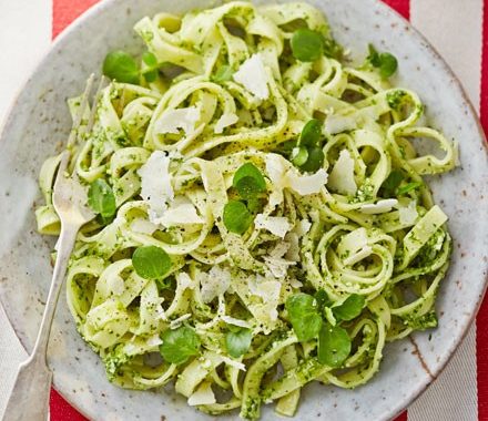 Nutty watercress pesto recipe
