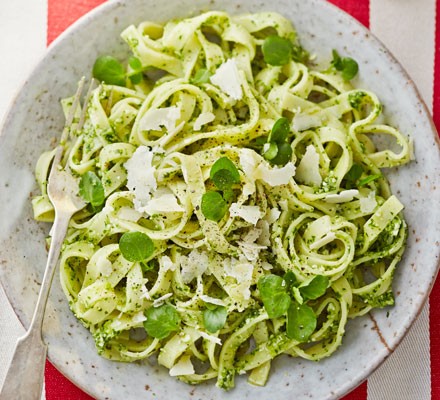 Nutty watercress pesto recipe 