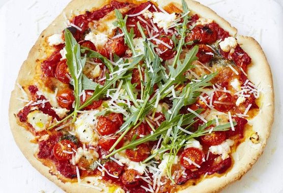 Lighter Pizza Margherita recipe