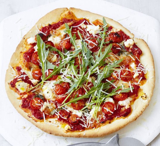 Lighter Pizza Margherita recipe 