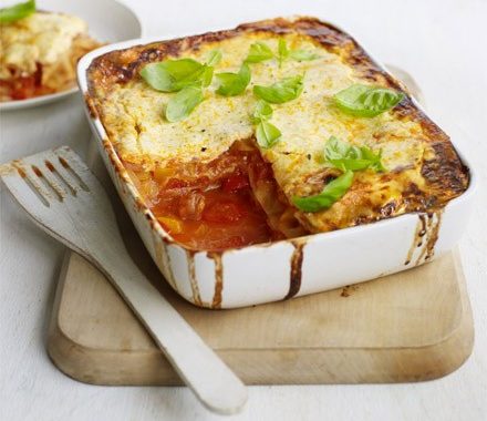 Chorizo & pepper lasagne recipe