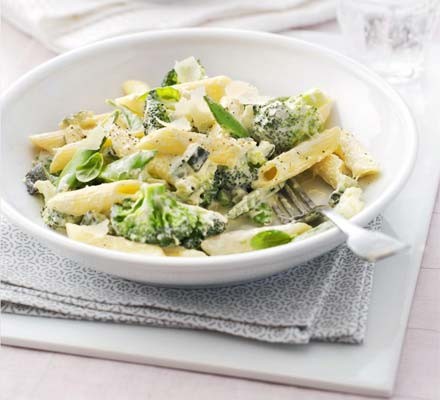 Garden veg pasta recipe 