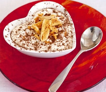 Tiramisu with honeycomb crunch recipe
