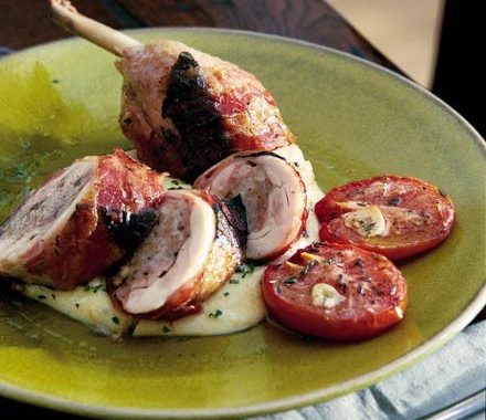 Chicken ballottines with sage & pancetta recipe