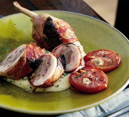 Chicken ballottines with sage & pancetta recipe 