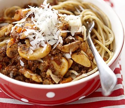 Mushroom bolognese recipe