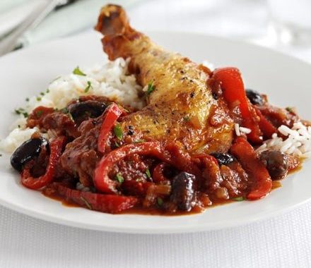 Spicy chicken cacciatore recipe