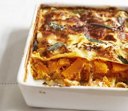 Squash, ricotta & sage pasta bake recipe
