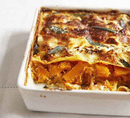 Squash, ricotta & sage pasta bake recipe 