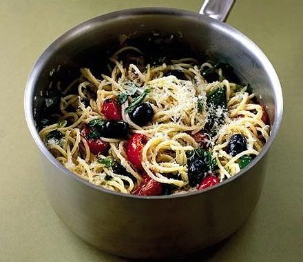 Spring spaghetti recipe