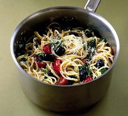 Spring spaghetti recipe 