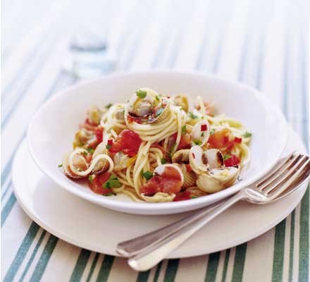 Spaghetti alle vongole recipe 