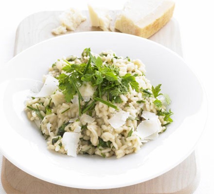Herb & Parmesan risotto recipe 