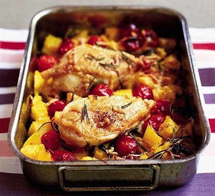Crisp Italian chicken & polenta recipe 