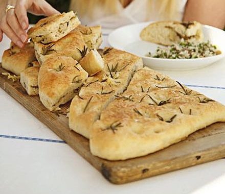 Artichoke focaccia recipe