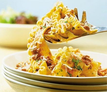 Pappardelle with sausage & fennel seed bolognese recipe
