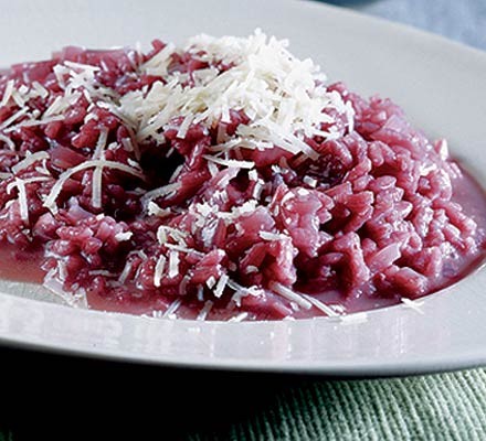 Red wine risotto recipe 