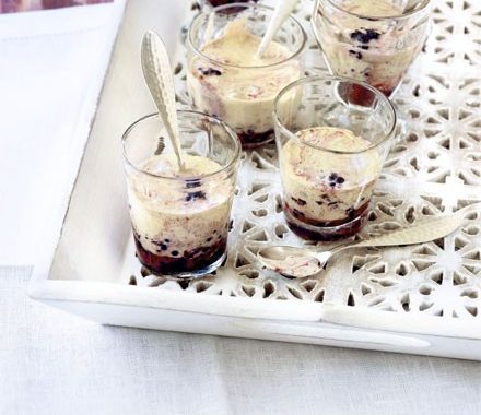 Blackberry zabaglione recipe