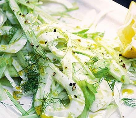 Fennel & celery salad recipe