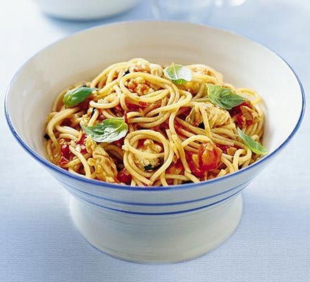 Classic spaghetti recipe 