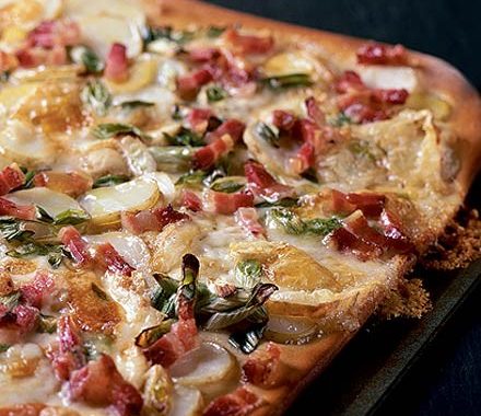 Potato & taleggio pizza  recipe