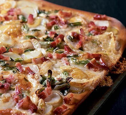 Potato & taleggio pizza  recipe 